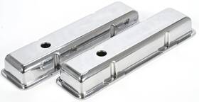Jegs 50150 Polished Cast Aluminum Smooth Valve Covers