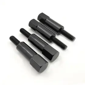 7283bk Karl Performance Parts Valve Cover Fastener Stud 1.75in Long 1/4-20in Thread Steel Black Set Of 4