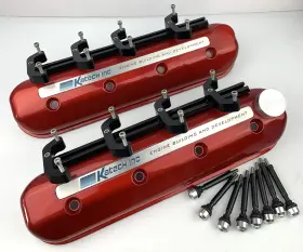 Kat-a3842 Katech Ls Wet Sump Valve Covers With Coil Relocation Kit