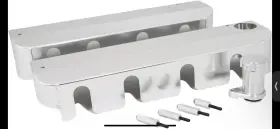 K8081-7ca Key Rod & Kustom Ls1 Ls2 Ls3 Brushed Satin Aluminum Fabricated Coil Covers 4.8 5.3 5.7 6.0 6.2