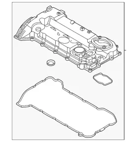 22410-2s300 Kia Genuine Valve Cover