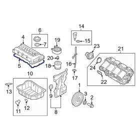 224412g710 Kia Oe For Optima 2011-2013 Engine Valve Cover Gasket