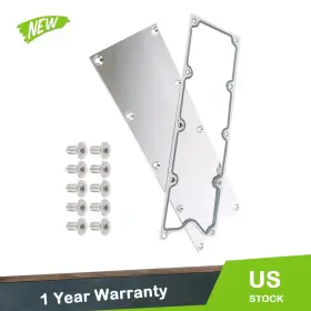 Pc1827279 Labworkauto For Chevrolet Silverado 1500 07-13 Valley Pan Cover Plate Knock Sensor With Gasket Pc1827279 Labworkauto For Chevrolet Silverado 1500 07-13 Valley Pan Cover Plate Knock Sensor With Gasket
