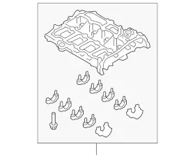 Lr180971 Land-rover Genuine Valve Cover