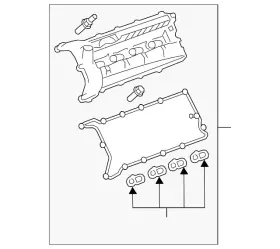 Lr187029 Land-rover Genuine Engine Valve Cover