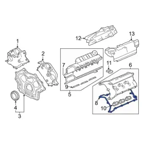 Lr041869 Land Rover Oe For Range Sport 14-19 Left Engine Valve Cover Gasket