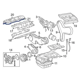1121420010 Lexus Oe For Es300 1994-1998 Left Engine Valve Cover Gasket