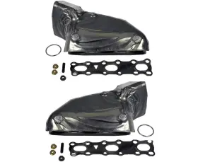 14002ea210 Mac Auto Parts 168531 Exhaust Manifolds Left Right Wgaskets For 05-15 Nissan Xterra Ea200
