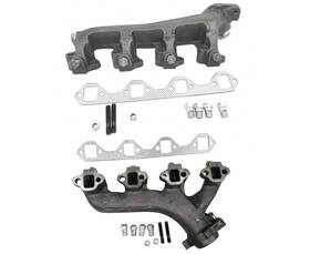 Mac Auto Parts 168543 Exhaust Manifolds Left Right Wgaskets For 1988-1996 Ford F150 Bronco 5.8l Engine
