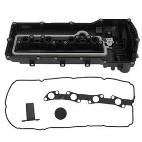 Maxpeedingrods 0sia32 Engine Valve Cover For Toyota Tacoma 2.7l 2016-2021 Black With Gasket