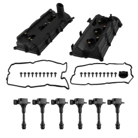 2y3f9x Maxpeedingrods Engine Valve Cover And Coil Set For Infiniti M35 G35 Fx35 350z 2003-2008