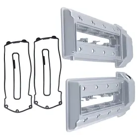 3h1oie Maxpeedingrods Aluminum Rocker Cover For Bmw 540i 740i E38 E39 4.4l V8 1998-2003