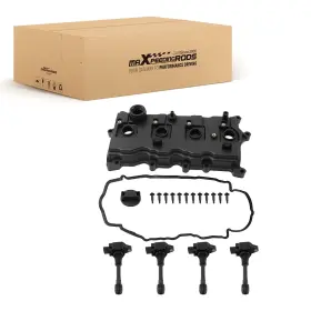 C375na Maxpeedingrods Dohc Engine Cover Set For Nissan Rogue 2.5l 2008-2012 With Complete Hardware