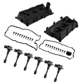 Ryug4n Maxpeedingrods Engine Valve Cover Set For Infiniti Fx35 G35 M35 3.5l V6 Dohc 2003-2008