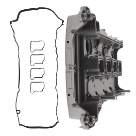 V0tz1p Maxpeedingrods Aluminum Engine Valve Cover For Mercedes-benz C180 C200 2011-2014 Black