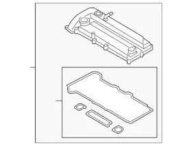 Lfe2-10-210e Mazda Genuine Cover Cylinder Head