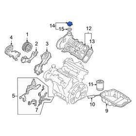 Mazda Oe 045310250a For Miata 1990-2005 Engine Oil Filler Cap
