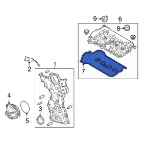 Py8w10235 Mazda Oe For 6 2018-2021 Engine Valve Cover Gasket