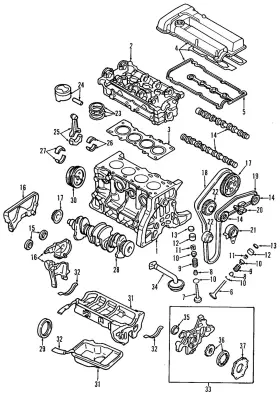 Z506-10-210a Mazda Genuine Valve Cover