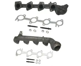 185033 Medallion Auto Parts Exhaust Manifolds Left And Right Wgasketsfor Ford Pickup F250 00-04 5.4l V8