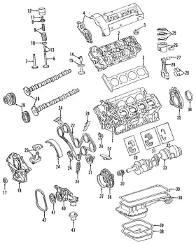 119-016-08-21 Mercedes-benz Genuine Gasket