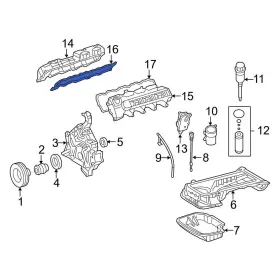 1120160321 Mercedes-benz Oe For S350 06 Right Engine Valve Cover Gasket