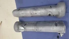 R1160161805 Mercedes-benz 1972-1975 450sl 107 Right And Left Side Valve Cover 1160161805 1160163105