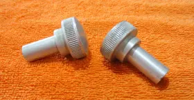 2a150ug Mg 160-118 Mgb Mga Pair - Valve Cover Knurled Thumb Nuts After Market Upgrade