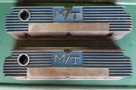 289-302-351w Mickey Thompson 103r-55 M/t Aluminum Valve Covers Ford Part #