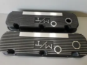 140r-49b Mickey Thompson M/t Chevy Bbc 396 427 454 Valve Covers 140r 49b