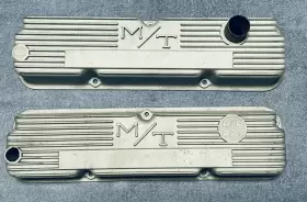 3293800 Mickey Thompson M/t 427 Ford Fe 428 Aluminum Finned Valve Covers Pair 3293800 Mickey Thompson M/t 427 Ford Fe 428 Aluminum Finned Valve Covers Pair