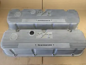 3276396 Mickey Thompson M/t 396 427 Bbc Finned Aluminum Valve Covers Chevy 454 3276396 Mickey Thompson M/t 396 427 Bbc Finned Aluminum Valve Covers Chevy 454