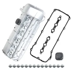 11121432928-dc Miliparts Upgrade Aluminum Engine Valve Cover With Gasket Compatible 1998-082002 Bmw