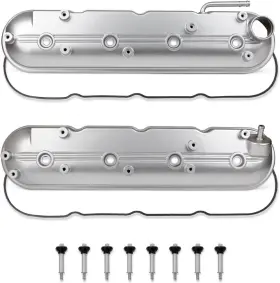 3004-235-b Miliparts Valve Cover Compatible With Chevy Avalanche Silverado White Upgrade Aluminum