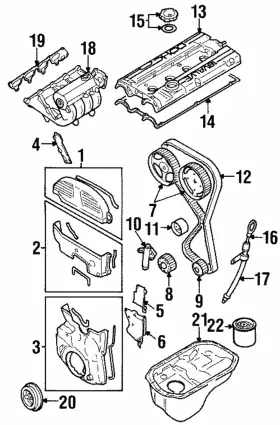 Md316252 Mitsubishi Genuine Valve Cover