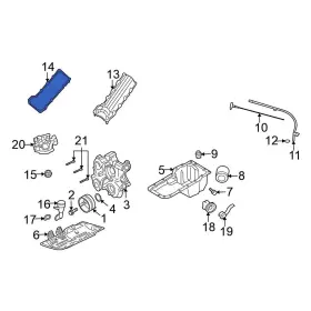 53021843aa Mitsubishi Oe For Raider 06-07 Left Engine Valve Cover Gasket