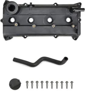 004-003 Mitzone Engine Valve Cover Kit For 02-06 Nissan Altima Sentra 2.5l Black No Gasket
