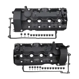 004-171 Mitzone 004-074 N62 Valve Covers Set With Gaskets And Bolts Compatible 2004-2010 B 004-171 Mitzone 004-074 N62 Valve Covers Set With Gaskets And Bolts Compatible 2004-2010 B