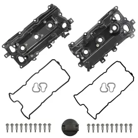 004-254-bc Mitzone Valve Covers With Gasket And Bolts For 2009-2020 Nissan 3.5l V6