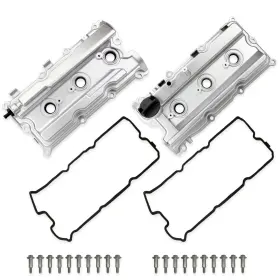 004-270-bc-w Mitzone Upgrade Aluminum Valve Cover Compatible With 2005-2019 Frontier 05-15