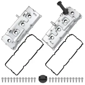 004-275-bc-w Mitzone Upgrade Aluminum Valve Covers Kit Compatible With 2004-2016 Nissan Ar