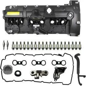 6004-065 Mocar7 Valve Cover For Bmw E82 E90 E93 E91 E60 F10 E83 F25 E70 E85 E86 E89 07-13