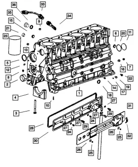 5014179ab Mopar Genuine Camshaft Cover
