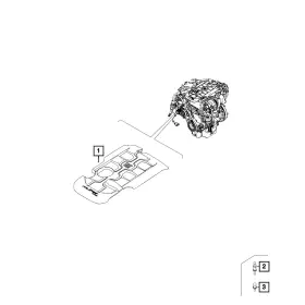 68403762aa Mopar Engine Cover For Fiat 124 Spider 2019-2020