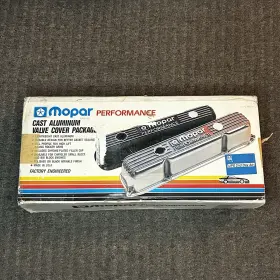 P4529027 Mopar Performance 383/413/440/426 Cast Aluminum Valve Cover Set Brand New Nos