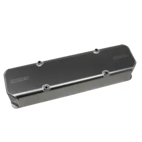 Moroso 084663683213 Sbc Fabricated Aluminum Valve Cover Set With Logo For 10/13 Degree