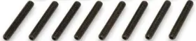 Moroso 084663970207 Valve Cover Fastener Stud Set - 1/4-20 Thread 1.75 In Long Steel