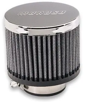 68815 Moroso Valve Cover Breather Clamp On No Hood