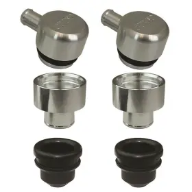 68864 Moroso Valve Cover Breather Copo Breathers Aluminum Pair