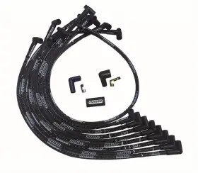 51525 Moroso Performance Products For Sbc Over Valve Cover 90 Deg Plug End Hei Sleeved Ultra Spark